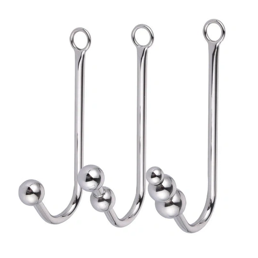 Collar 5334 Beaded with Elegant Hook and Anal Cuffs 1227